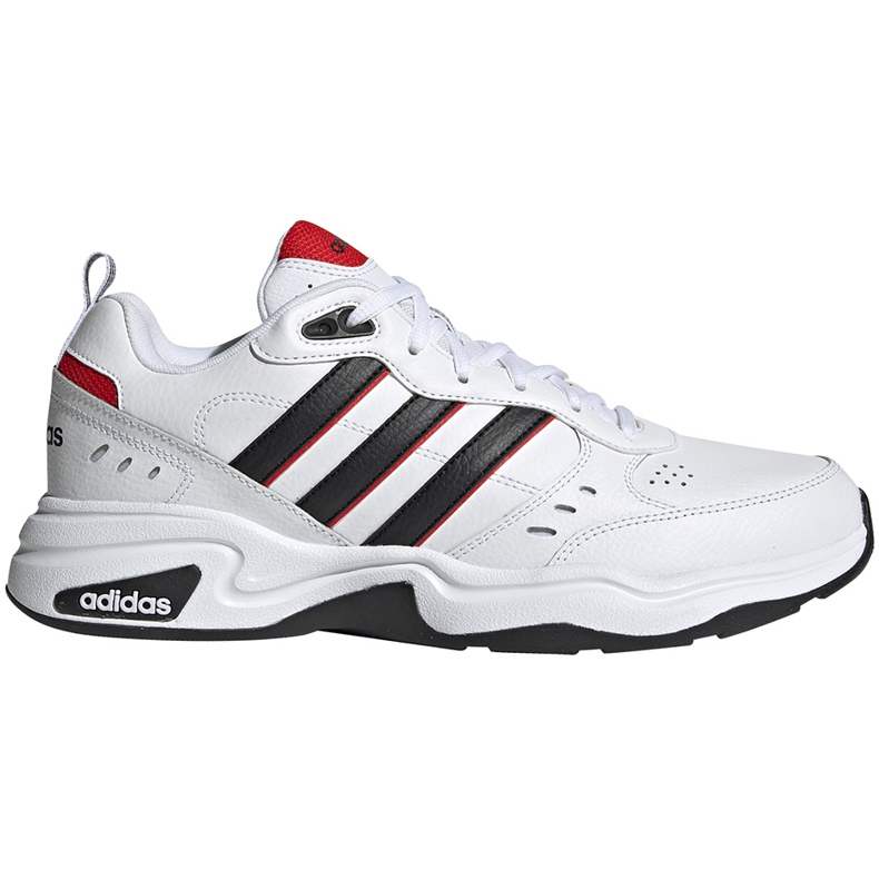 Chaussures homme Adidas Strutter blanc et noir EG2655 blanche le noir rouge Chaussures homme Adidas Strutter blanc et noir EG2655 blanche le noir rouge