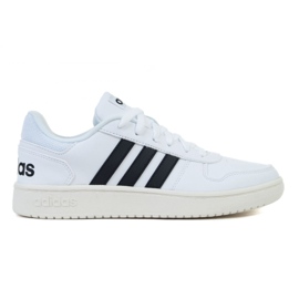 Adidas Hoops 2.0 M EG3970 blanche le noir Adidas Hoops 2.0 M EG3970 blanche le noir