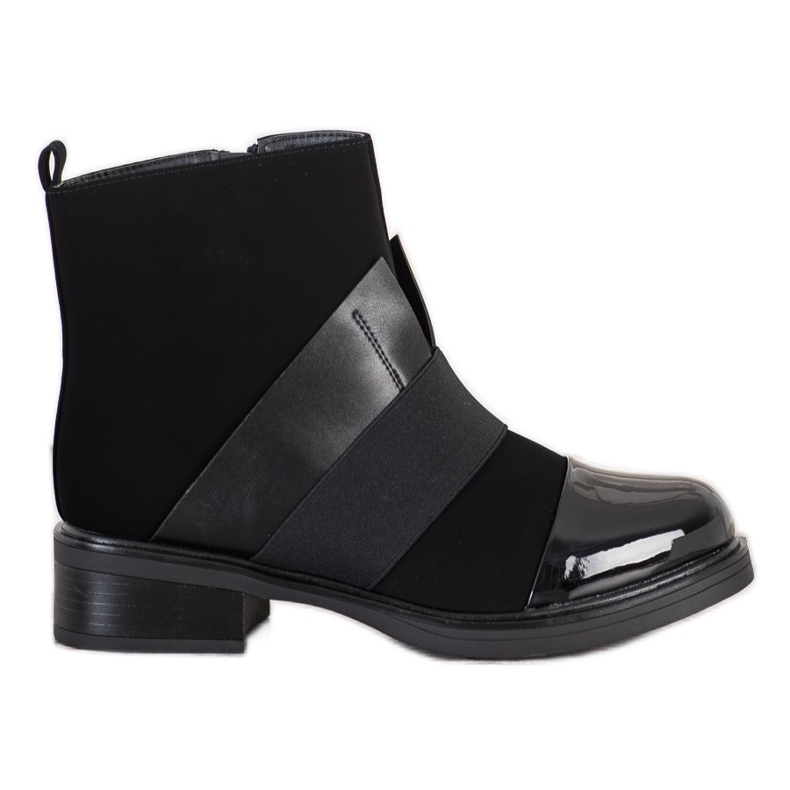 ENPLUS Bottines à la mode noires le noir