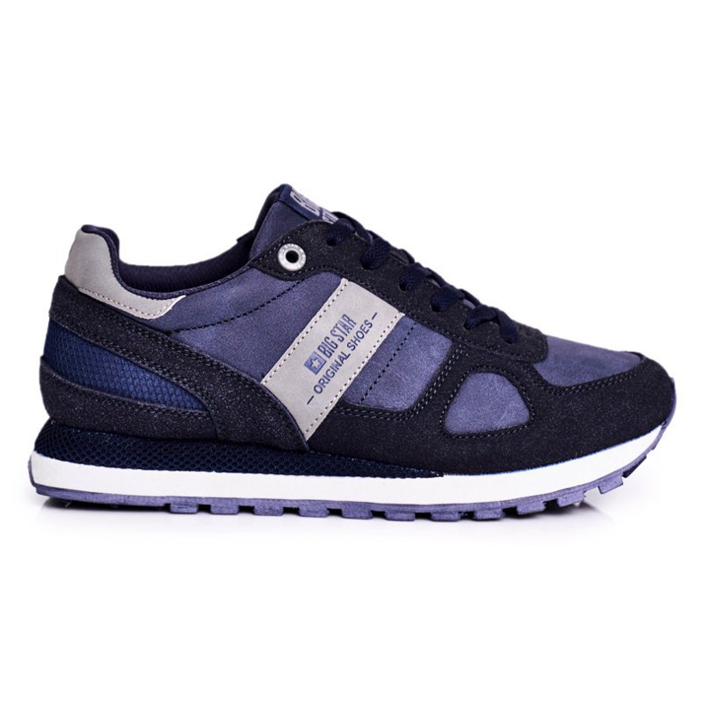 Chaussures De Sport Pour Femmes Baskets Big Star Bleu Marine GG274676 gris Chaussures De Sport Pour Femmes Baskets Big Star Bleu Marine GG274676 gris