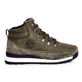 Chaussures de Trekking Femme Big Star Khaki GG274617 gris vert