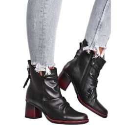 Bottines Femme Talon Haut Maciejka Noir 04757-01