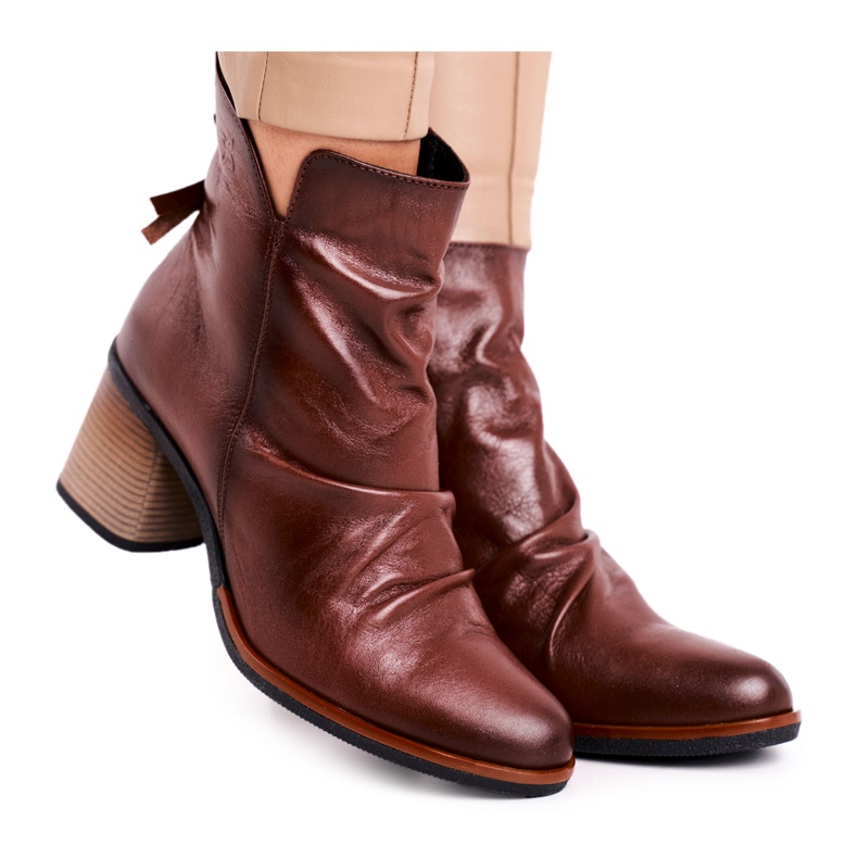 Bottines Femme Talon Haut Maciejka Marron 04757-02 brun