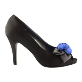 Escarpins McArthur 11bk noirs pour femmes le noir bleu
