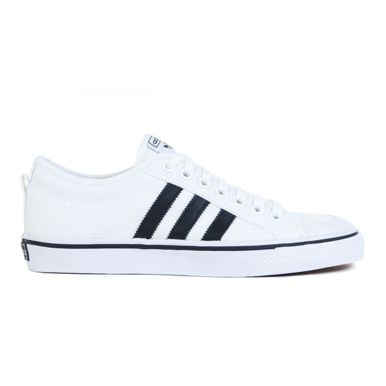 Chaussures Adidas Nizza M CQ2333 blanche le noir