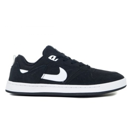 Chaussures Nike Sb Alleyoop M CJ0882-001 blanche le noir