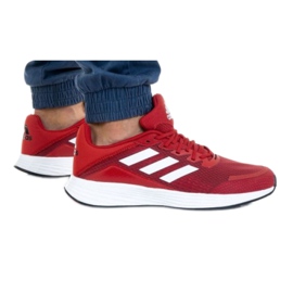 Chaussures Adidas Duramo Sl M FW3218 blanc rouge