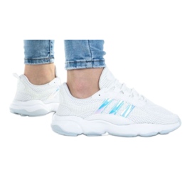 Chaussures Adidas Haiwee Jr EF5778 blanche le noir Chaussures Adidas Haiwee Jr EF5778 blanche le noir