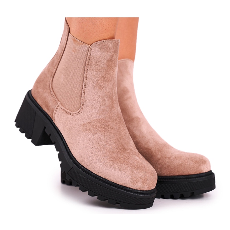 PS1 Bottes Hautes Femme Sidamo Beige PS1 Bottes Hautes Femme Sidamo Beige