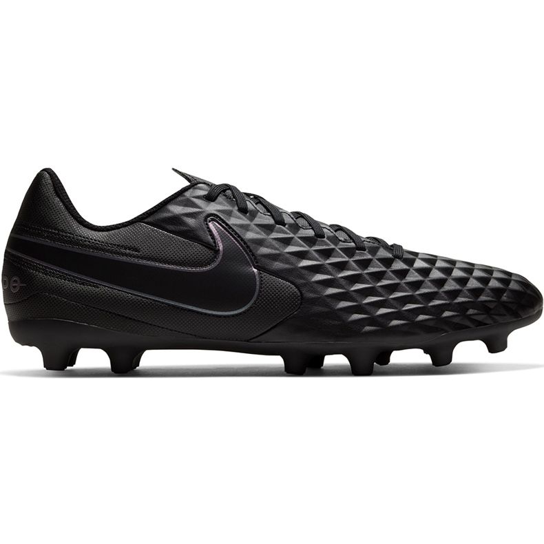 Chaussures de football Nike Tiempo Legend 8 Club FG / MG AT6107 010 le noir le noir