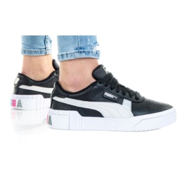 Puma Cali Variity W 374109 02 blanche le noir