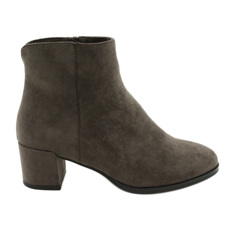 Bottines en daim Coffe Sergio Leone BT528 brun gris