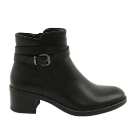 Boots ornées de rayures Sergio Leone BT616 le noir Boots ornées de rayures Sergio Leone BT616 le noir
