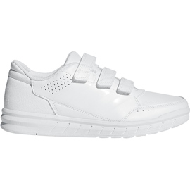 Chaussures enfant Adidas Alta Sport Cf K BA9524 blanc