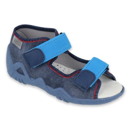 Chaussures enfant Befado jaune 350P015 bleu marine bleu