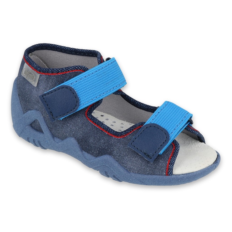 Chaussures enfant Befado jaune 350P015 bleu marin bleu