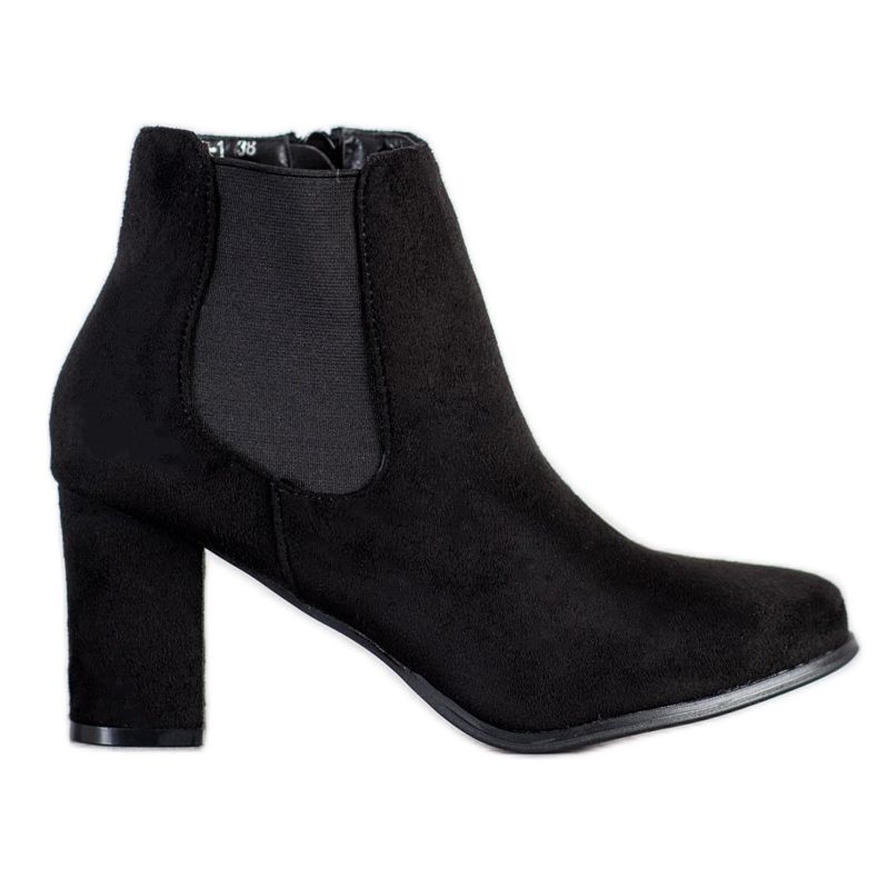 SHELOVET Bottes noires le noir SHELOVET Bottes noires le noir