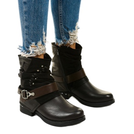 Bottines isolées noires Leblanc le noir