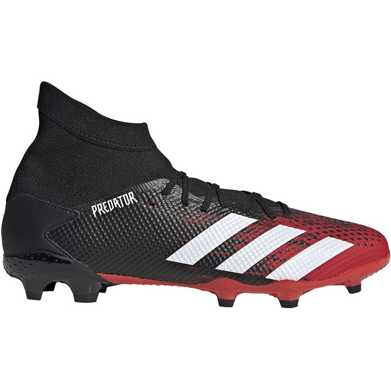 Chaussures de foot Adidas Predator 20.3 Fg EE9555 multicolore le noir