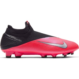 Nike Phantom Vsn 2 Elite Df Fg CD4161 606 chaussures de football multicolore rouge