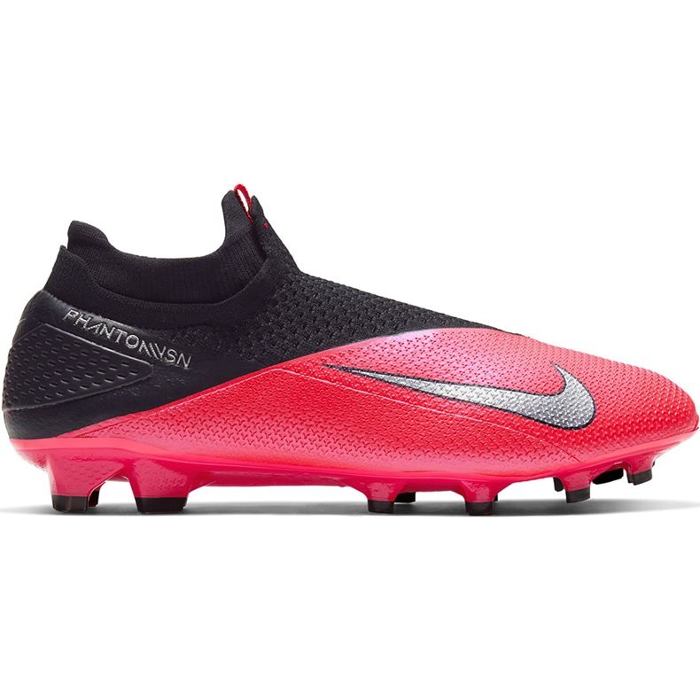 Nike Phantom Vsn 2 Elite Df Fg CD4161 606 chaussures de football multicolore rouge