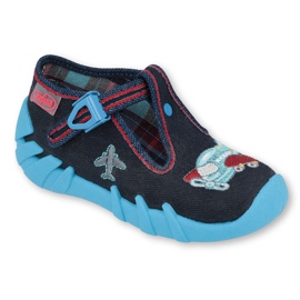 Chaussures enfant Befado 110P404 rouge bleu marine bleu