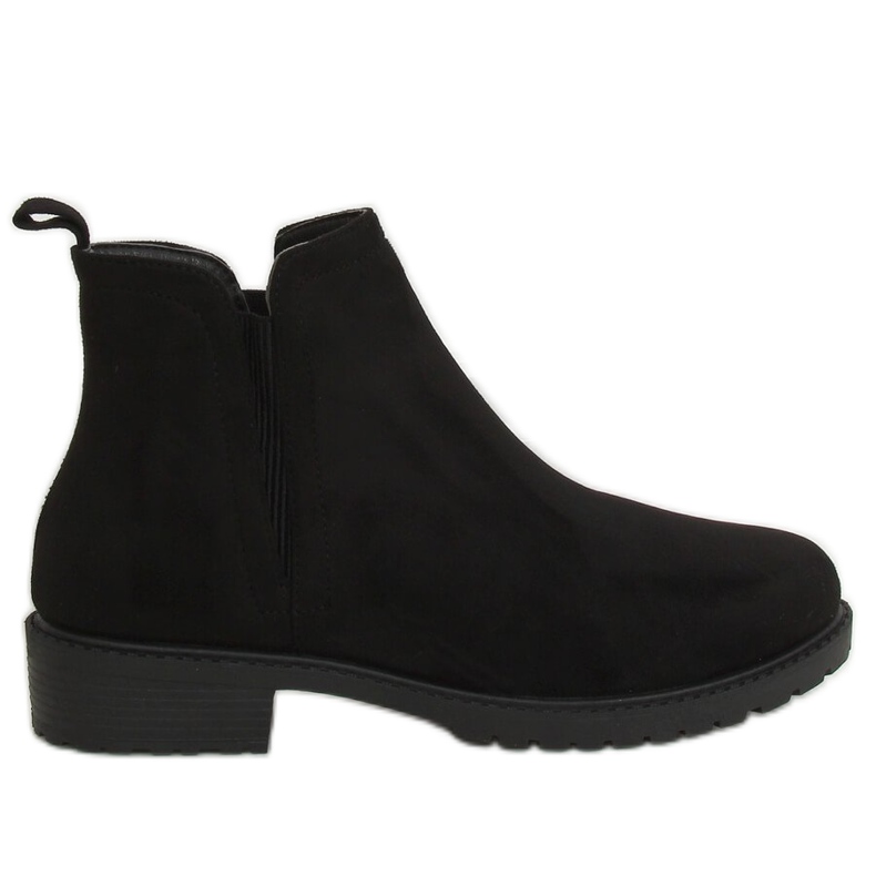 Bottines Chelsea noires pour femme JB044 Noir le noir
