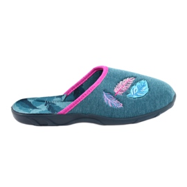 Chaussures femme Befado colorées 235D166 multicolore bleu rose