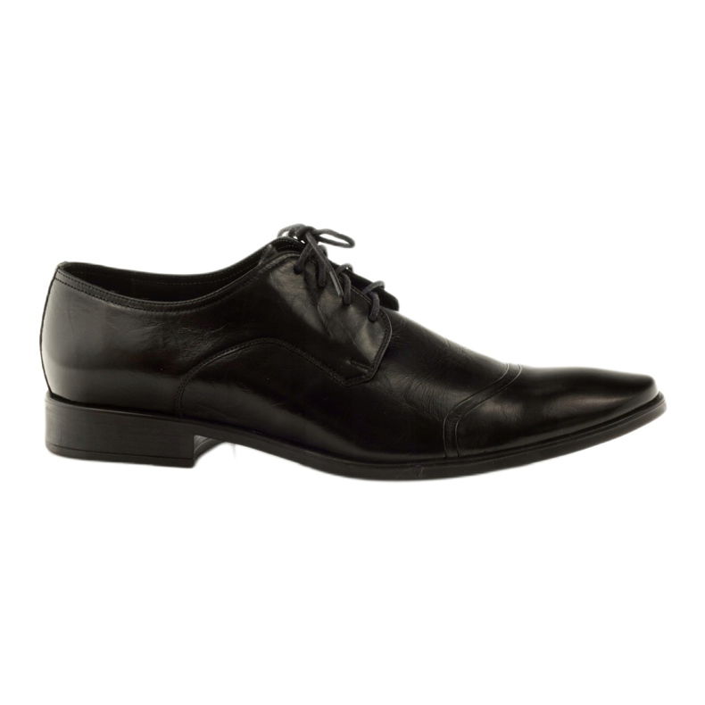 Chaussures habillées en cuir Pilpol 1385 noir le noir
