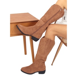 Camel 231-B0 Bottes de cowboy camel brun