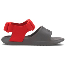 Sandales pour enfants Puma Divecat v2 Injex Ps gris-rouge 369546 05