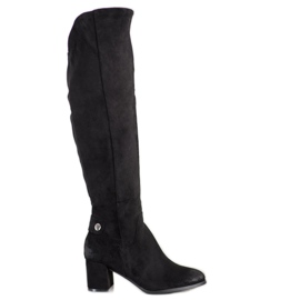 Bottes hautes VINCEZA noir
