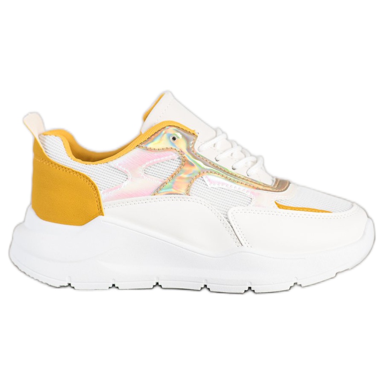 SHELOVET Baskets à la mode blanche