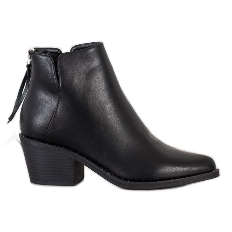 SHELOVET Bottines femme le noir