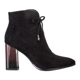 Goodin Bottes Avec Noeud noir