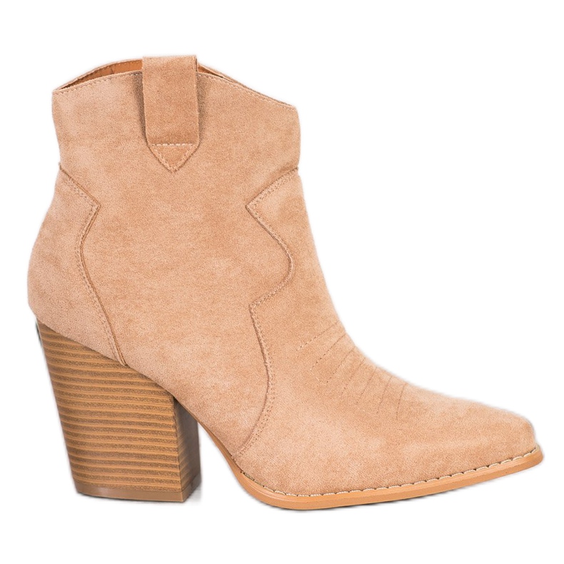 Bella Paris Cow-girls sur le poste beige Bella Paris Cow-girls sur le poste beige