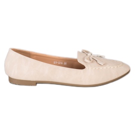 Nio Nio Mocassins beiges confortables