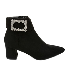Bottines noires avec fermeture éclair Antipodes le noir
