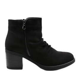 Bottines noires à fermeture éclair Millgrove le noir