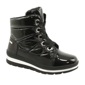 Bottes de neige noires, membrane Caprice 26212-25 019
