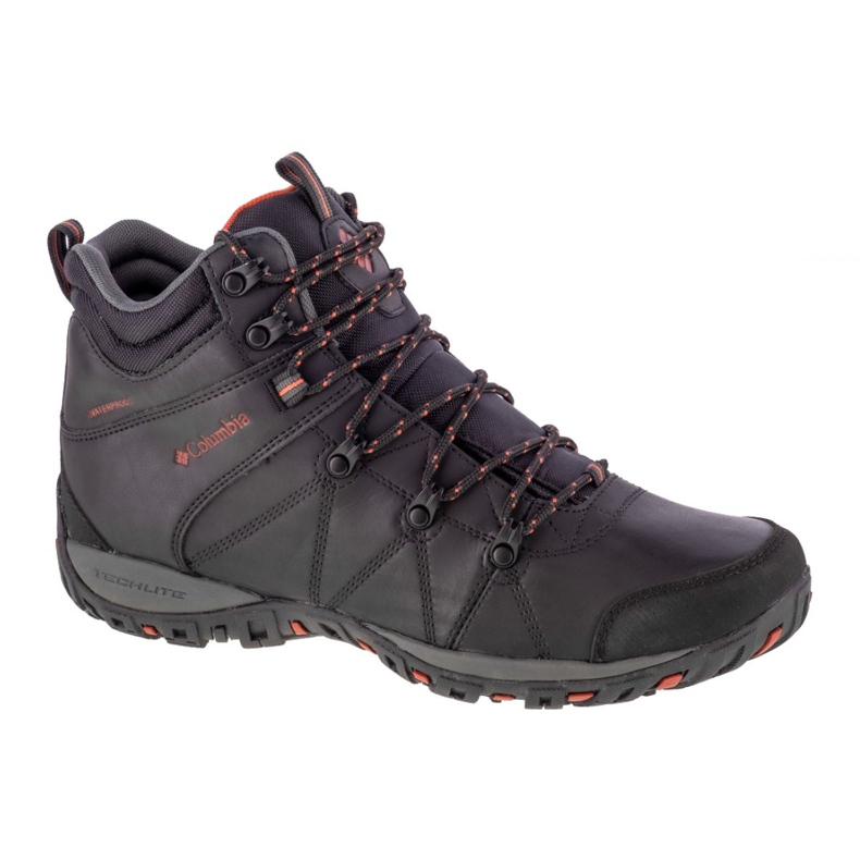 Columbia Peakfreak Venture Mid Wp M 1627611010 le noir orange Columbia Peakfreak Venture Mid Wp M 1627611010 le noir orange