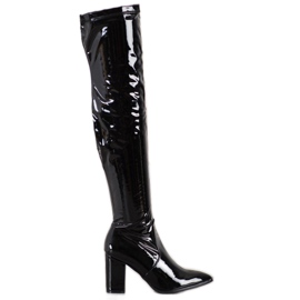 Seastar Bottes en latex noir