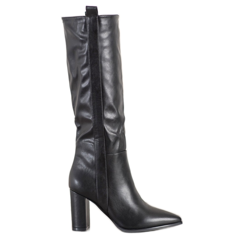Seastar Bottines noires à talons hauts le noir
