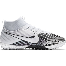 Chaussure de football Nike Mercurial Superfly 7 Academy Mds Tf Junior BQ5407 110 blanche