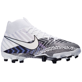 Chaussure de football Nike Mercurial Superfly 7 Academy Mds FG / MG Junior BQ5409 110 blanc blanc
