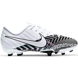 Chaussure de football Nike Mercurial Vapor 13 Academy Mds FG / MG Junior CJ0980 110 blanc blanc