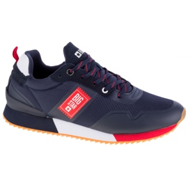 Chaussures Big Star M GG174182 rouge bleu marine