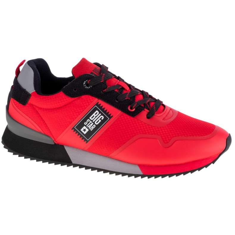 Chaussures Big Star M GG174183 le noir rouge