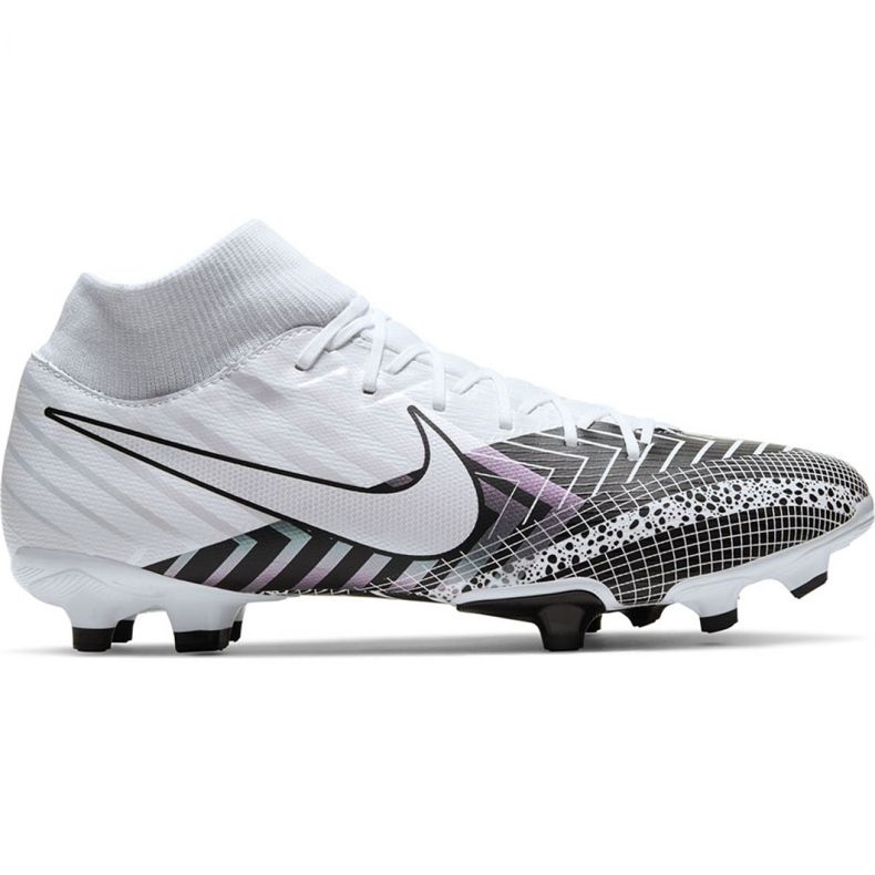 Chaussure de football Nike Mercurial Superfly 7 Academy Mds FG / MG M BQ5427-110 multicolore blanche