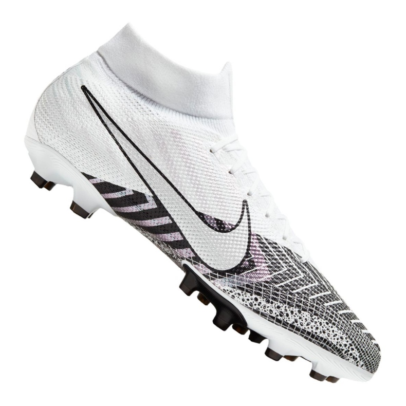 Chaussures de football Nike Superfly 7 Pro Mds AG-Pro M BQ5482-110 rouge, blanc, gris / argent blanche